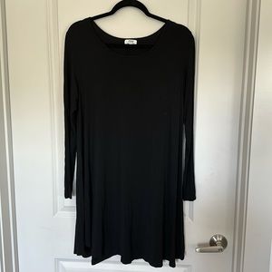 Black Piko Dress